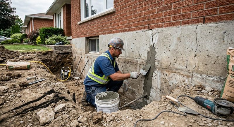 Basement Foundation Repair in Bowling Green, VA