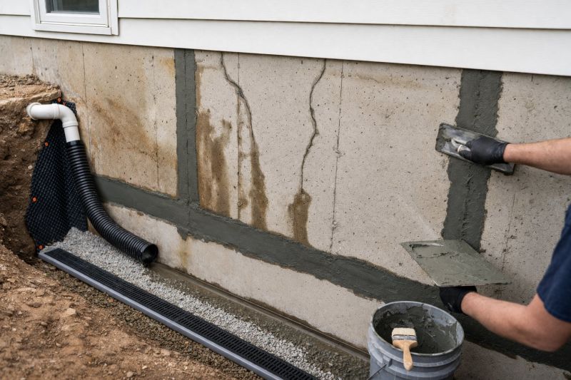 Basement Foundation Repair in Montpelier, VA