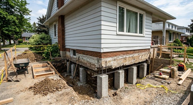 Basement Underpinning in Caroline County, VA