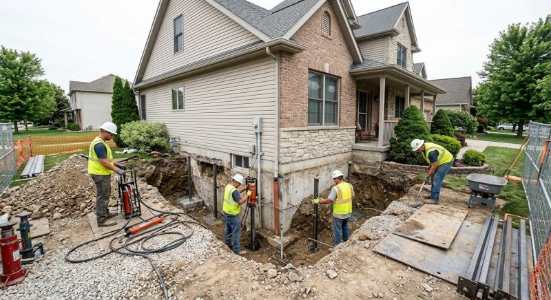 Building Foundation Repair in Montpelier, VA