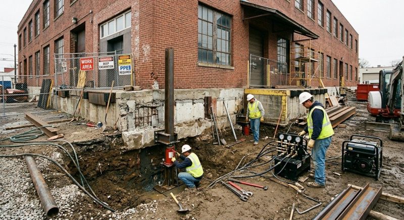 Commercial Foundation Repair in Caroline County, VA