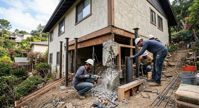 Commercial Foundation Repair in Caroline County, VA