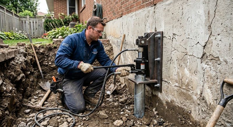 Concrete Foundation Leveling in Fredericksburg, VA