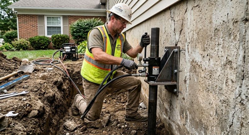 Concrete Foundation Leveling in Caroline County, VA