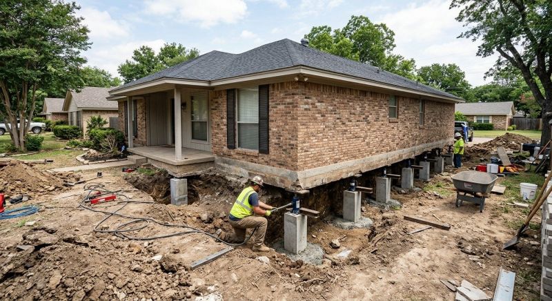 Concrete Foundation Leveling in Woodford, VA