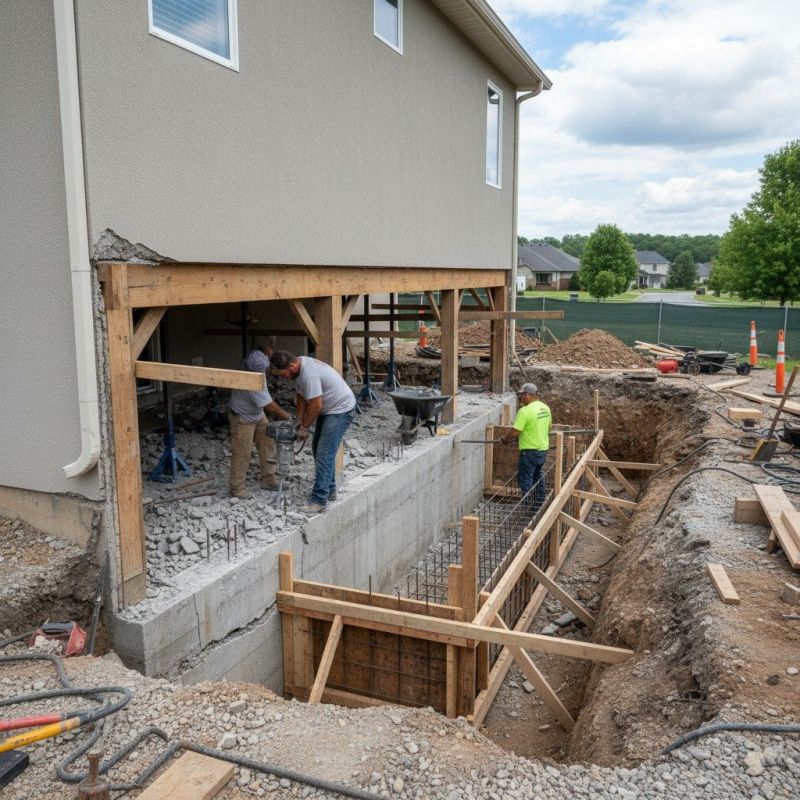 Concrete Foundation Repair in Bumpass, VA