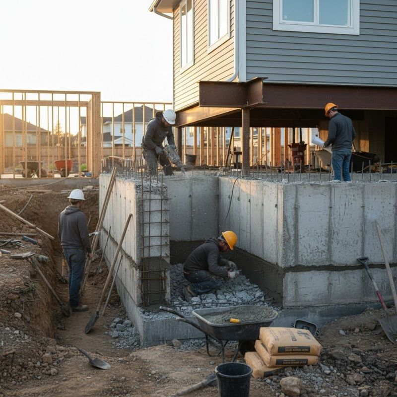 Concrete Foundation Repair in Port Royal, VA