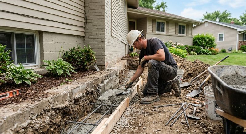 Concrete Foundation Repair in Ruther Glen, VA