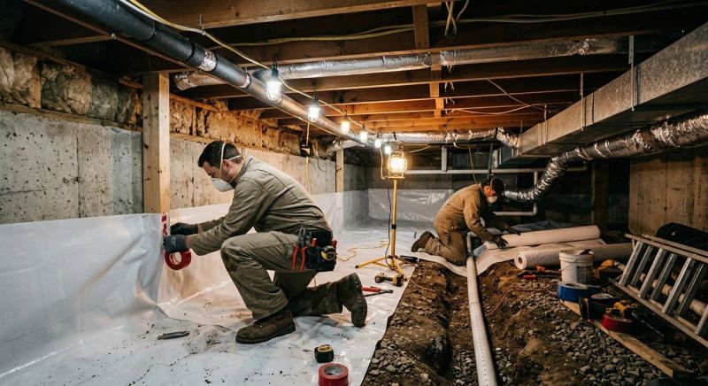 Crawl Space Leveling in Caroline County, VA