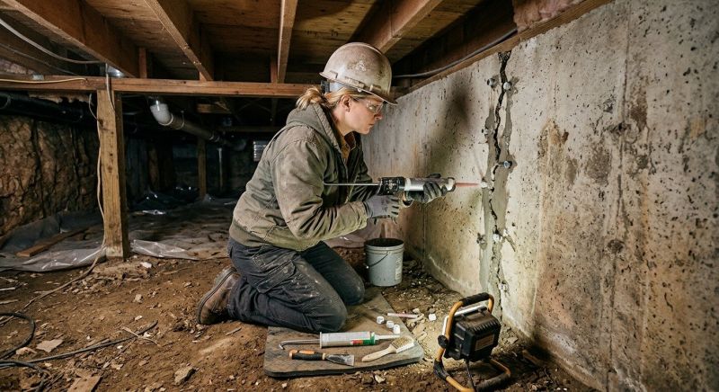 Crawlspace Foundation Repair in Glen Allen, VA