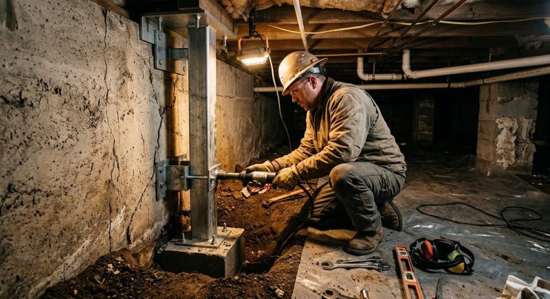 Crawlspace Foundation Repair in Port Royal, VA