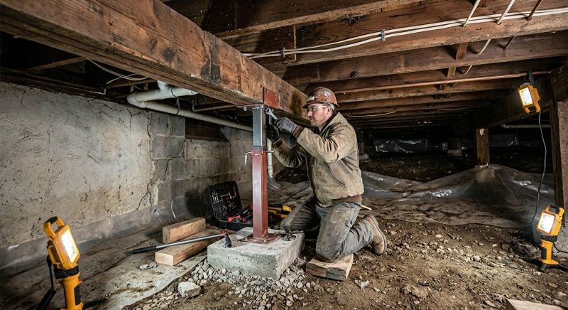 Crawlspace Foundation Repair in Ruther Glen, VA