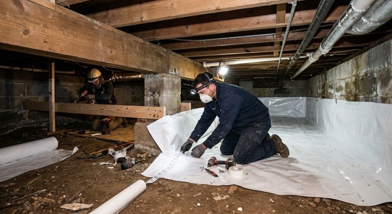 Crawlspace Repair in Caroline County, VA