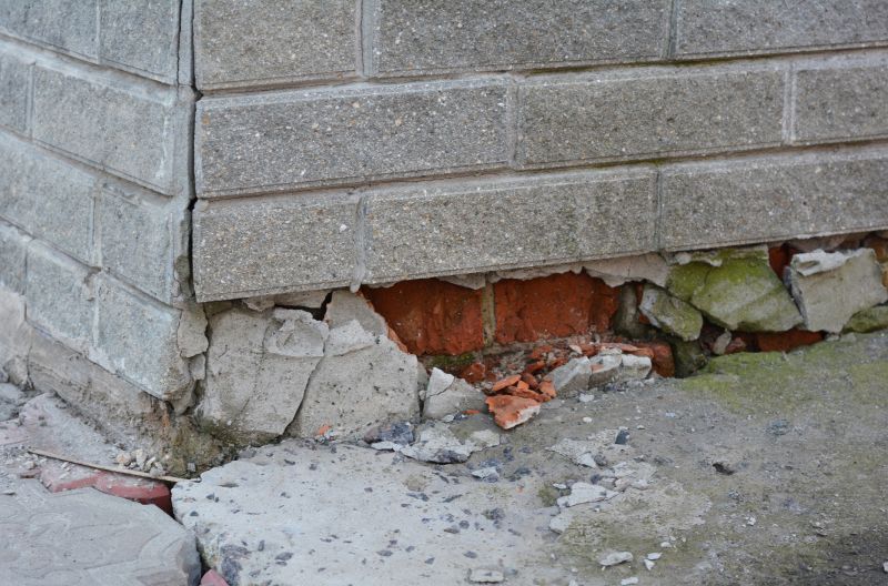 Foundation Damage Repair in Port Royal, VA