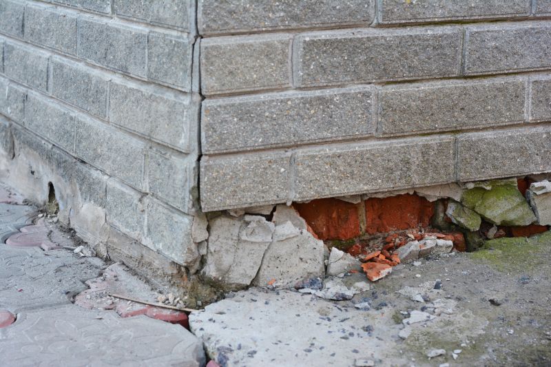 Foundation Damage Repair in Spotsylvania County, VA