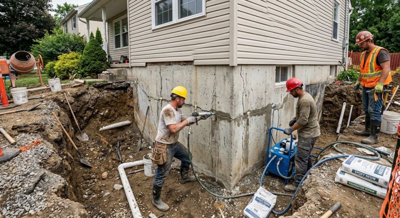Foundation Damage Repair in Spotsylvania, VA