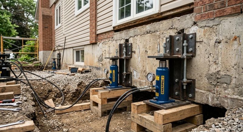 Foundation Jacking in Bumpass, VA