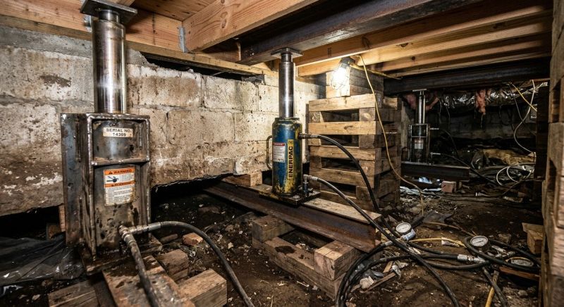Foundation Jacking in Glen Allen, VA