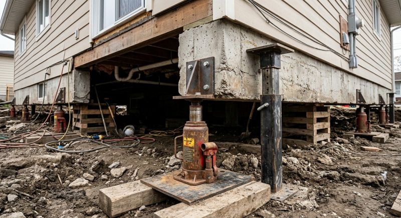 Foundation Jacking in Caroline County, VA