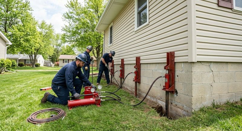 Foundation Jacking in Spotsylvania County, VA