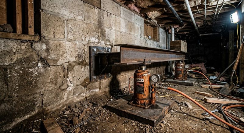 Foundation Jacking in Spotsylvania, VA