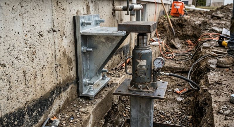 Foundation Jacking in Woodford, VA