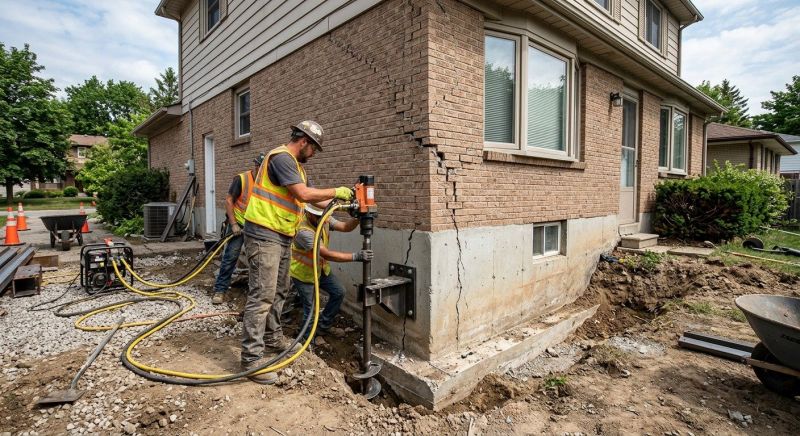 Foundation Lifting in Ruther Glen, VA