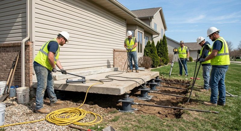 Foundation Lifting in Woodford, VA