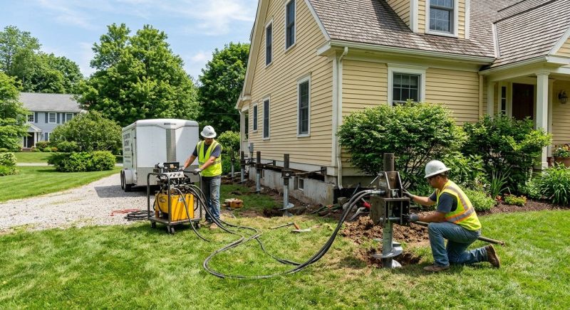 Foundation Lifting in Woodford, VA