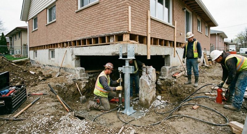 Foundation Pier Repair in Caroline County, VA