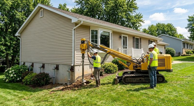 Foundation Raising in Bumpass, VA