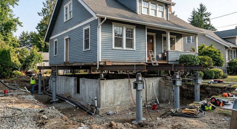 Foundation Raising in Bumpass, VA