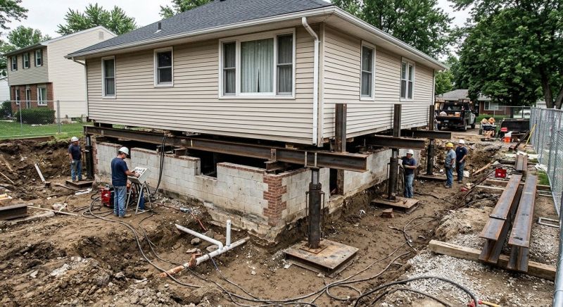Foundation Raising in Fredericksburg, VA