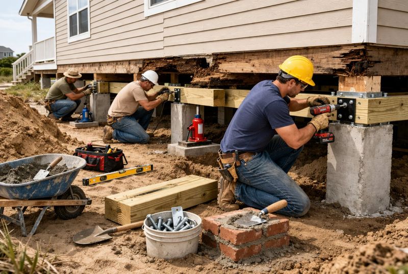 Foundation Raising in Montpelier, VA