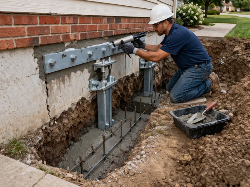 Foundation Repair in Ruther Glen, VA