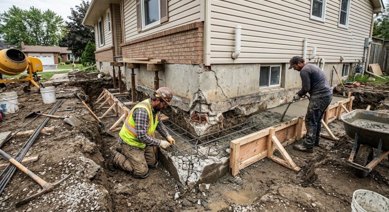 Foundation Repair in Spotsylvania, VA