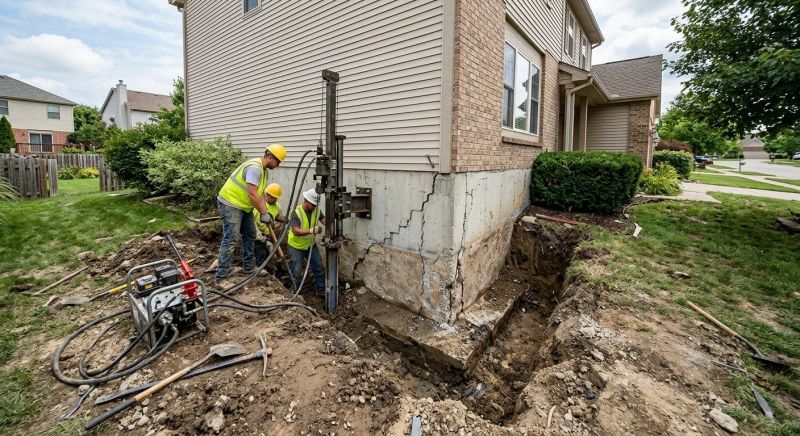 Foundation Stabilizing in Bowling Green, VA