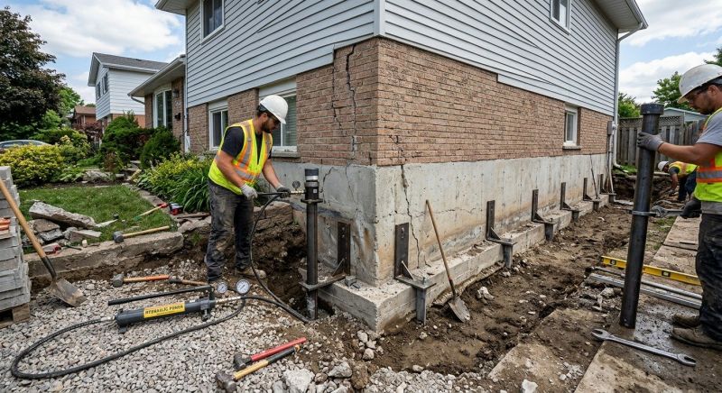 Foundation Stabilizing in Bowling Green, VA