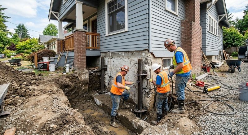 Foundation Stabilizing in Bowling Green, VA