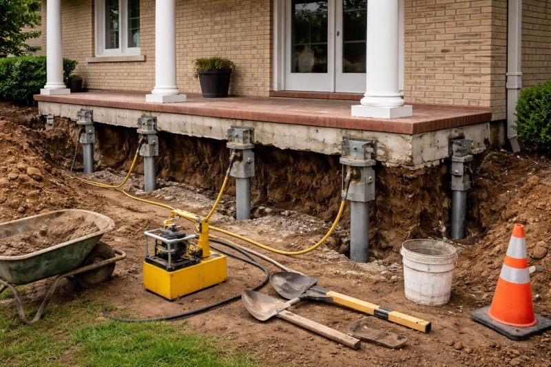 Foundation Stabilizing in Bumpass, VA