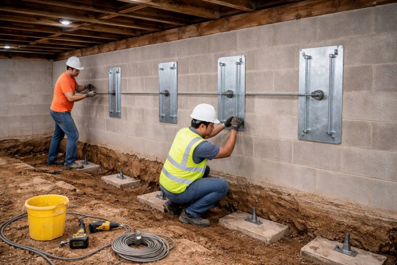 Foundation Stabilizing in Glen Allen, VA