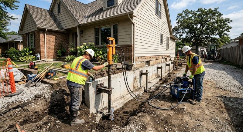 Foundation Stabilizing in Caroline County, VA
