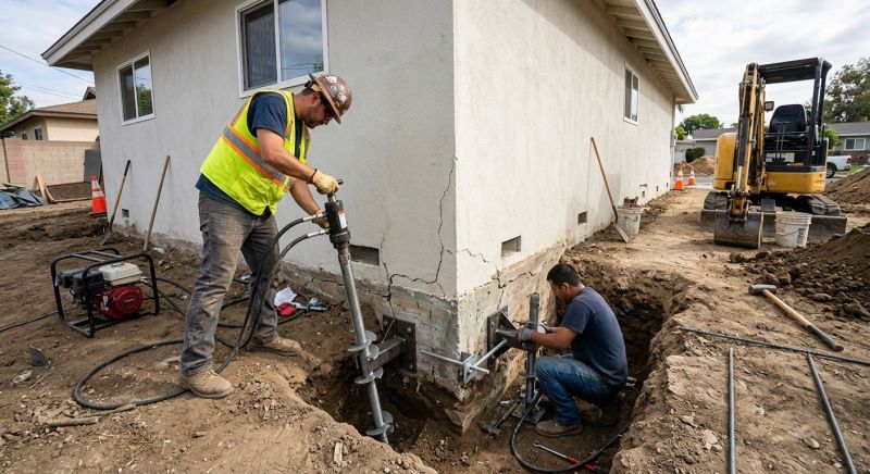 Foundation Stabilizing in Caroline County, VA
