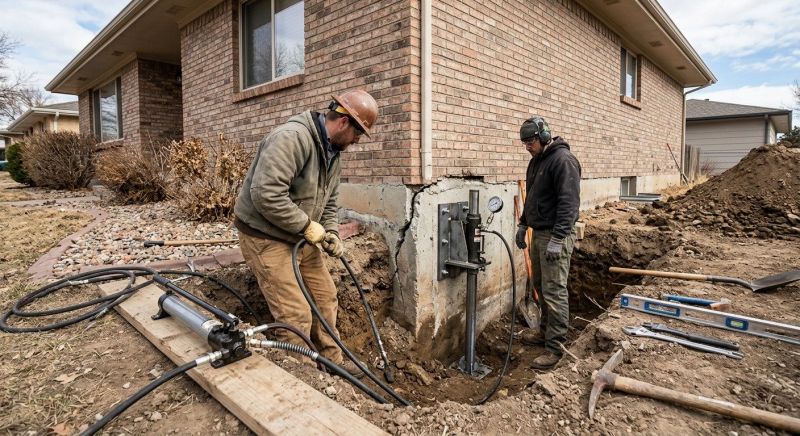 Foundation Stabilizing in Port Royal, VA