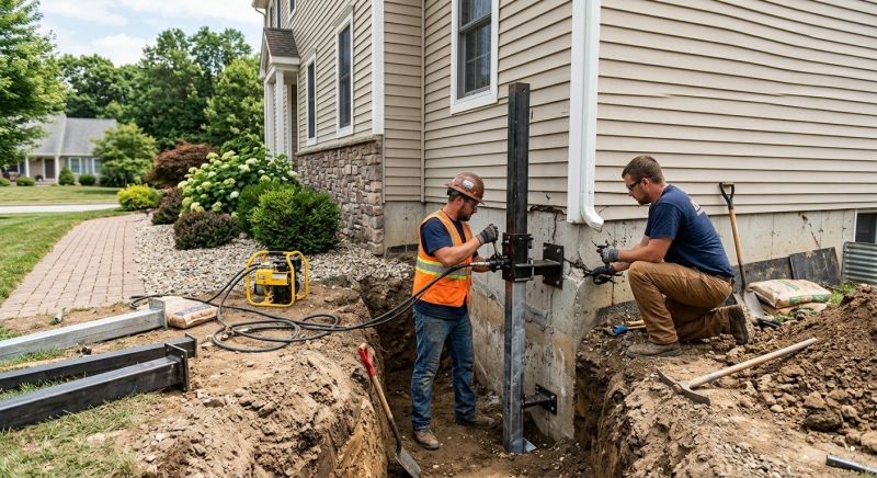 Foundation Stabilizing in Rockville, VA