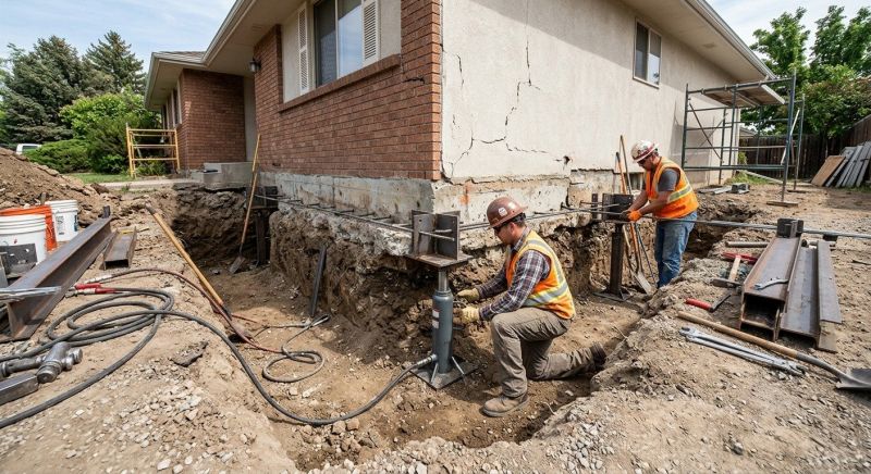 Foundation Structural Repair in Fredericksburg, VA