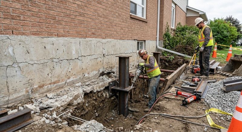 Foundation Structural Repair in Montpelier, VA