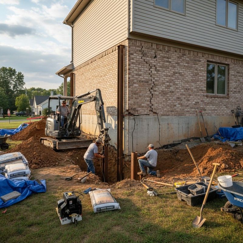 Foundation Structural Repair in Ruther Glen, VA
