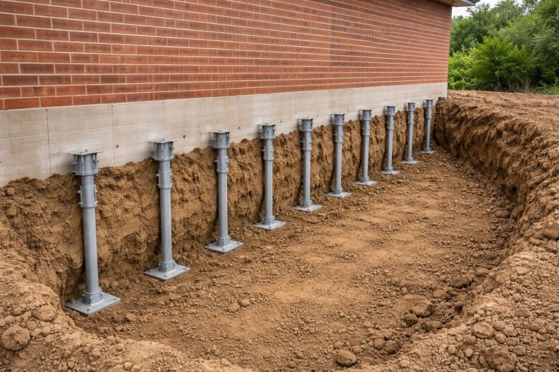Helical Pile Installation in Caroline County, VA