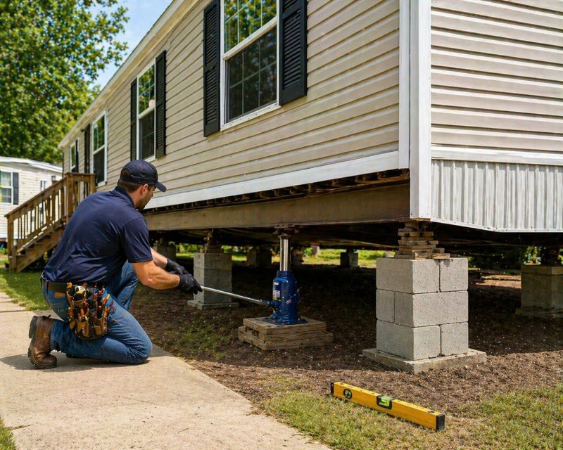 Home Foundation Leveling in Fredericksburg, VA